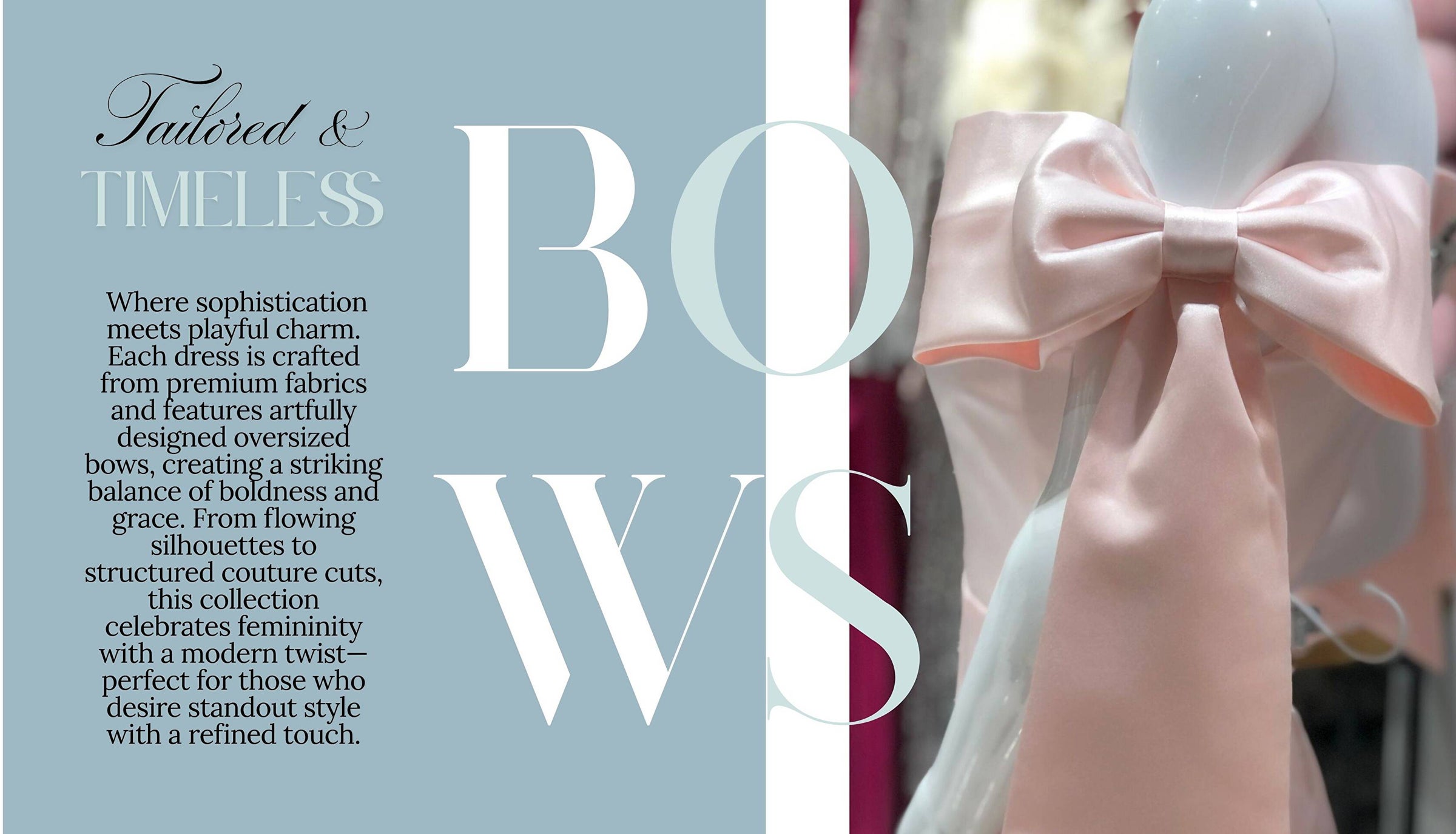 Satin Bow Dresses | Kann Boutique